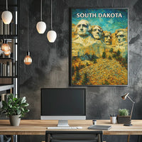 Mount Rushmore in South Dakota Poster