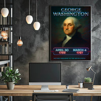 George Washington 1st President Poster PosterGoat