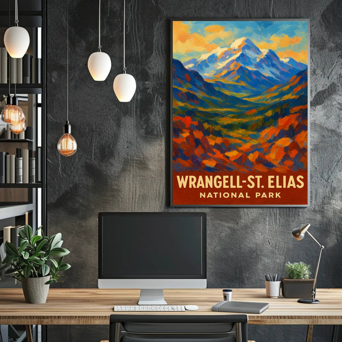 Wrangell-St. Elias National Park Poster