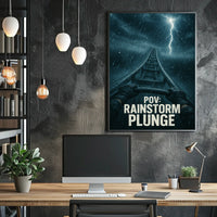 Rainstorm Plunge Poster
