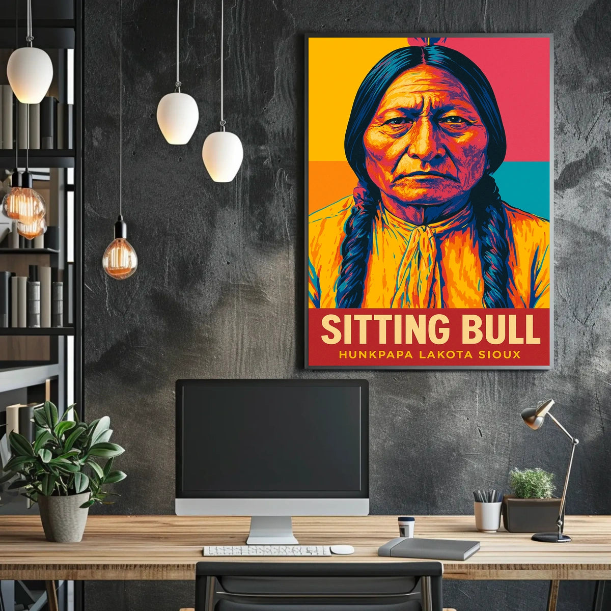 Sitting Bull Hunkpapa Lakota Sioux Poster