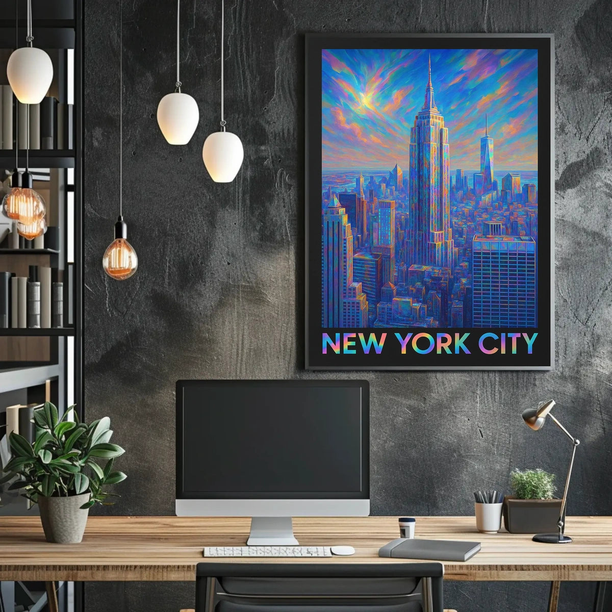 New York City Skyline Poster