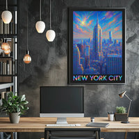 New York City Skyline Poster