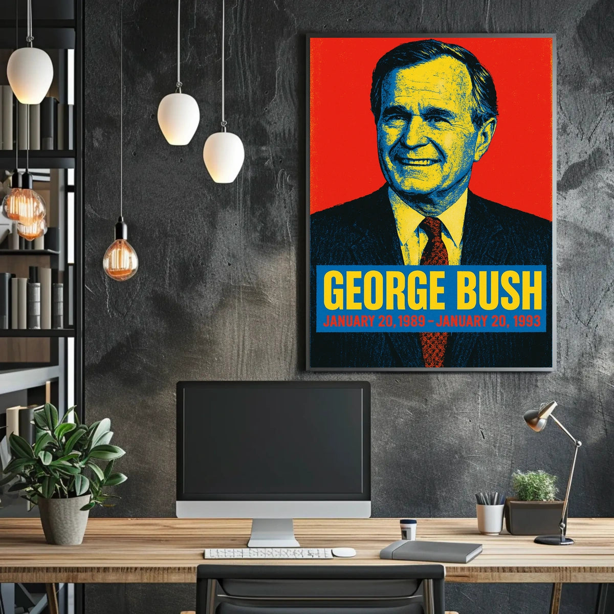 George Bush 41St President Poster