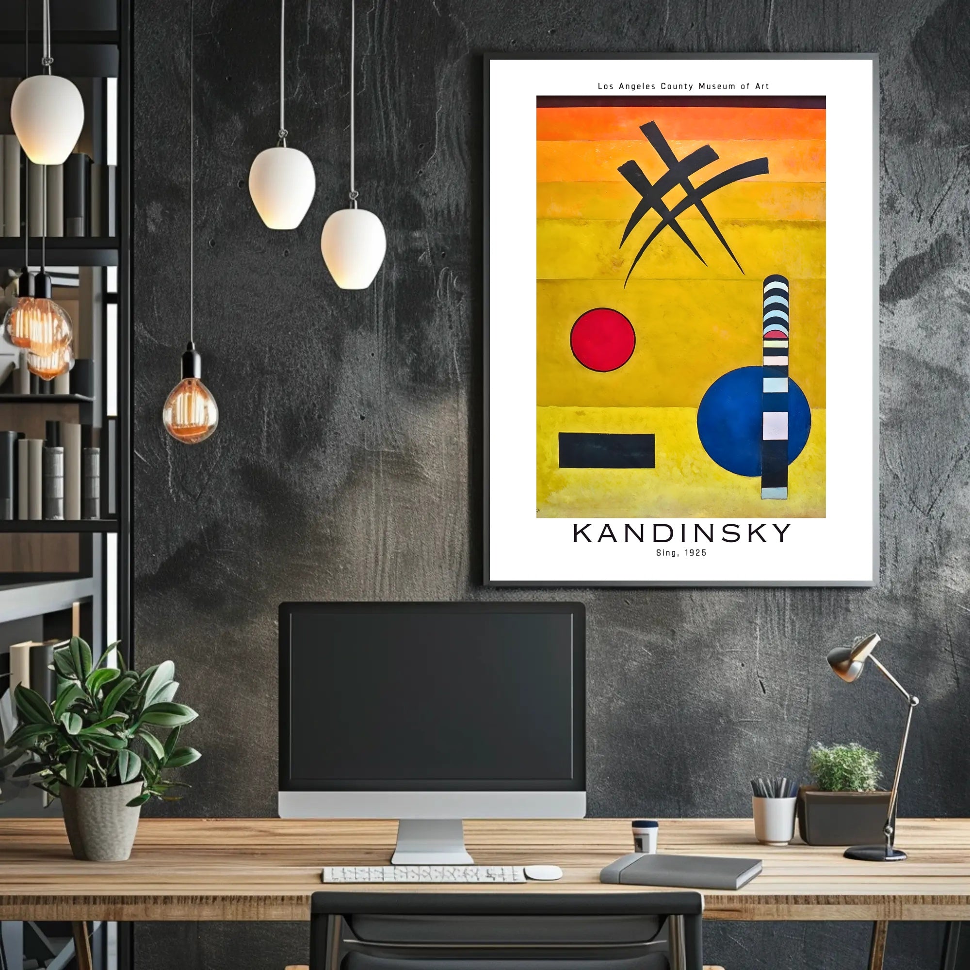Kandinsky at LACMA Poster