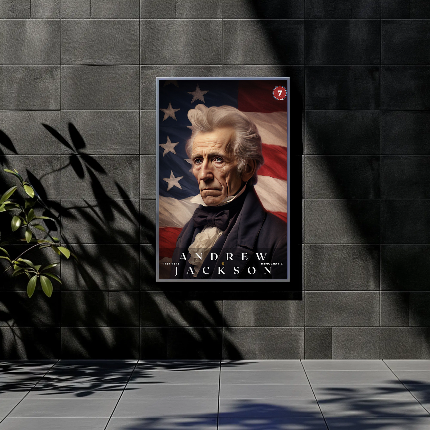 Andrew Jackson 7th President Of The United States Portrait