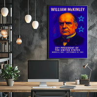 William McKinley 25th President Poster