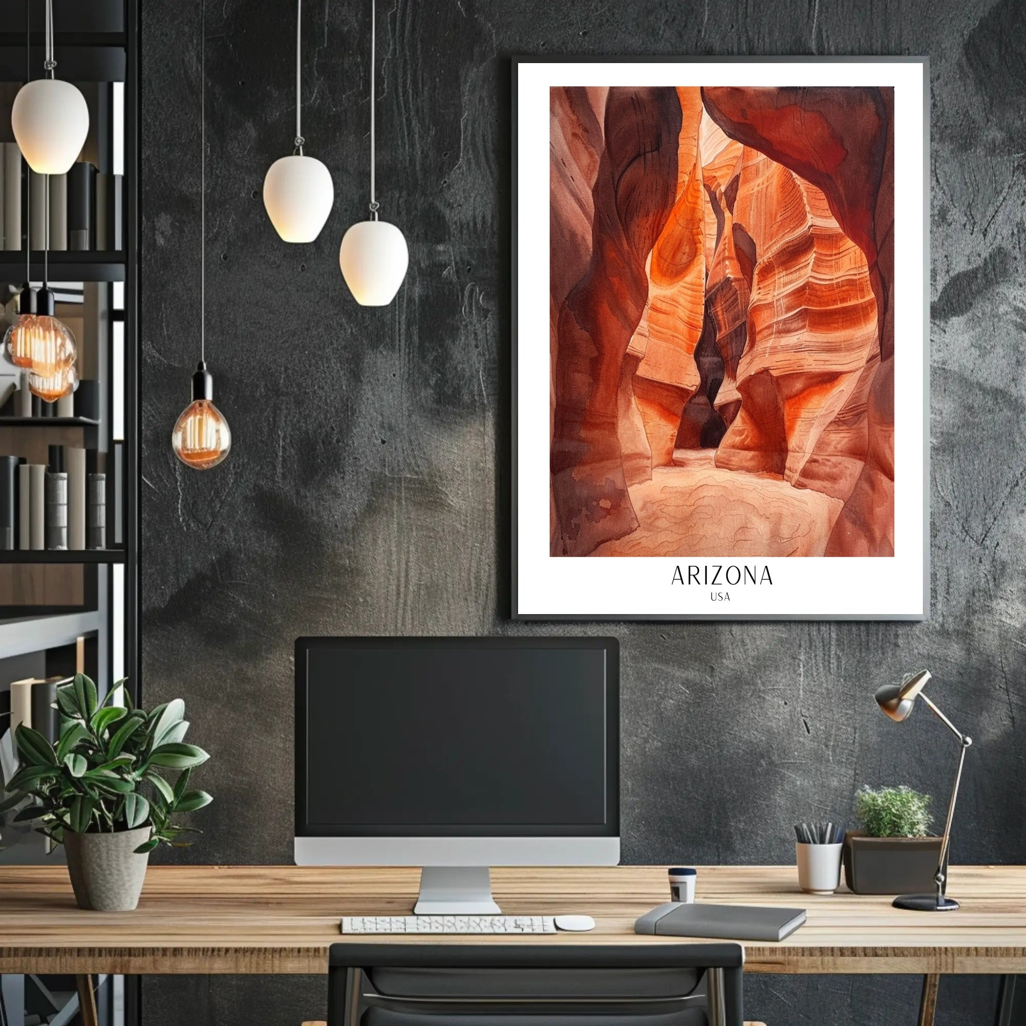 Arizona Canyon Adventure: Timeless Travel Poster PosterGoat