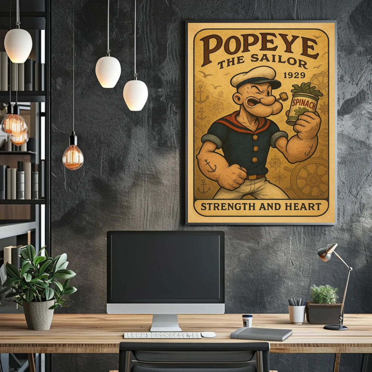 Popeye 1929 Art Poster POP-71