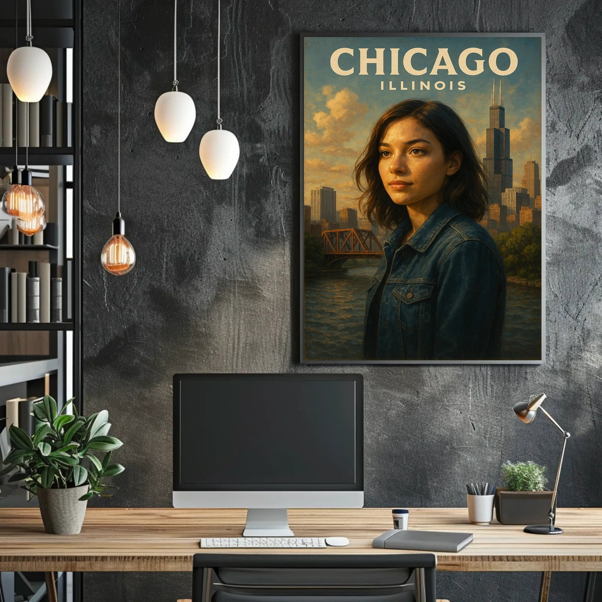 Chicago, Illinois Poster