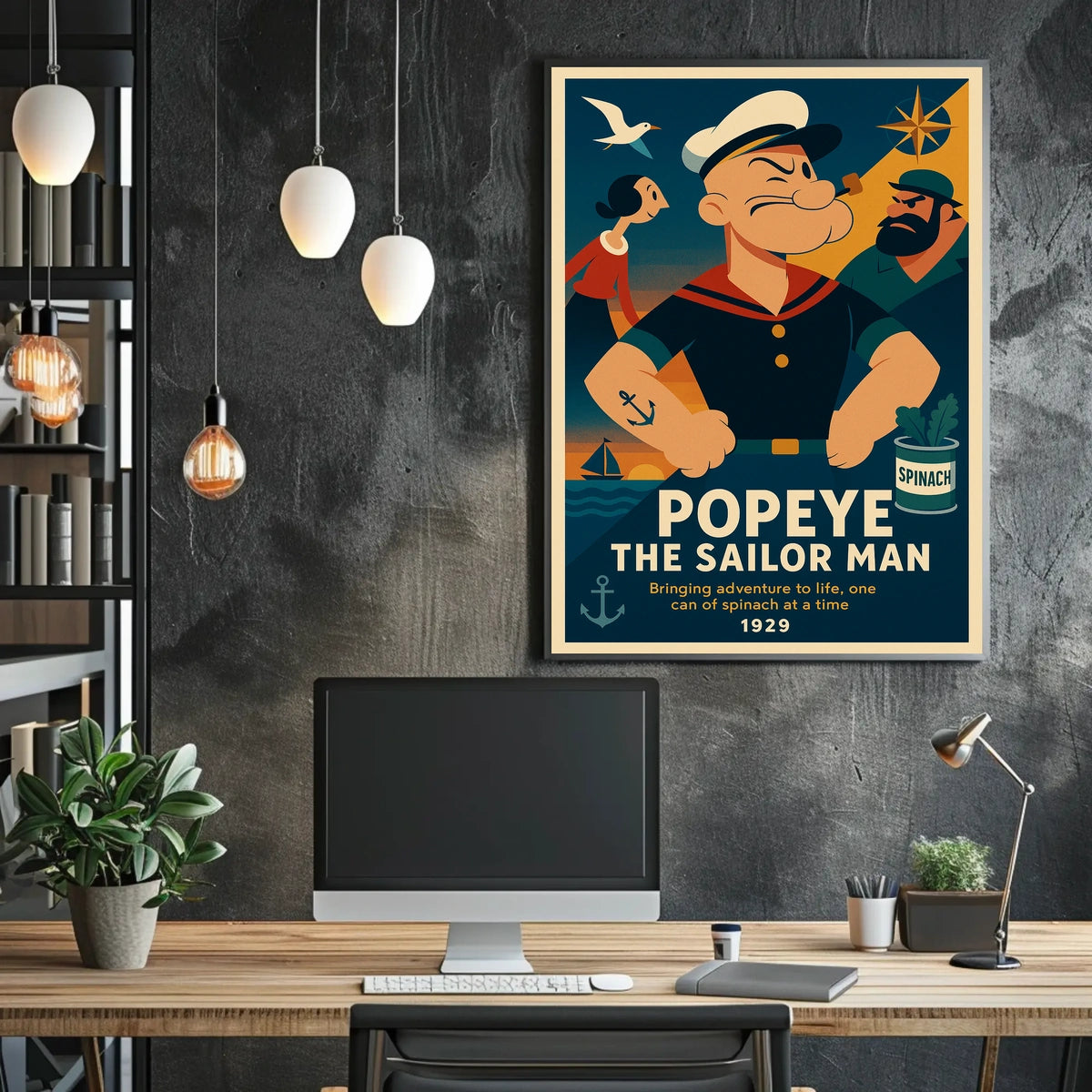 Popeye 1929 Art Poster POP-31
