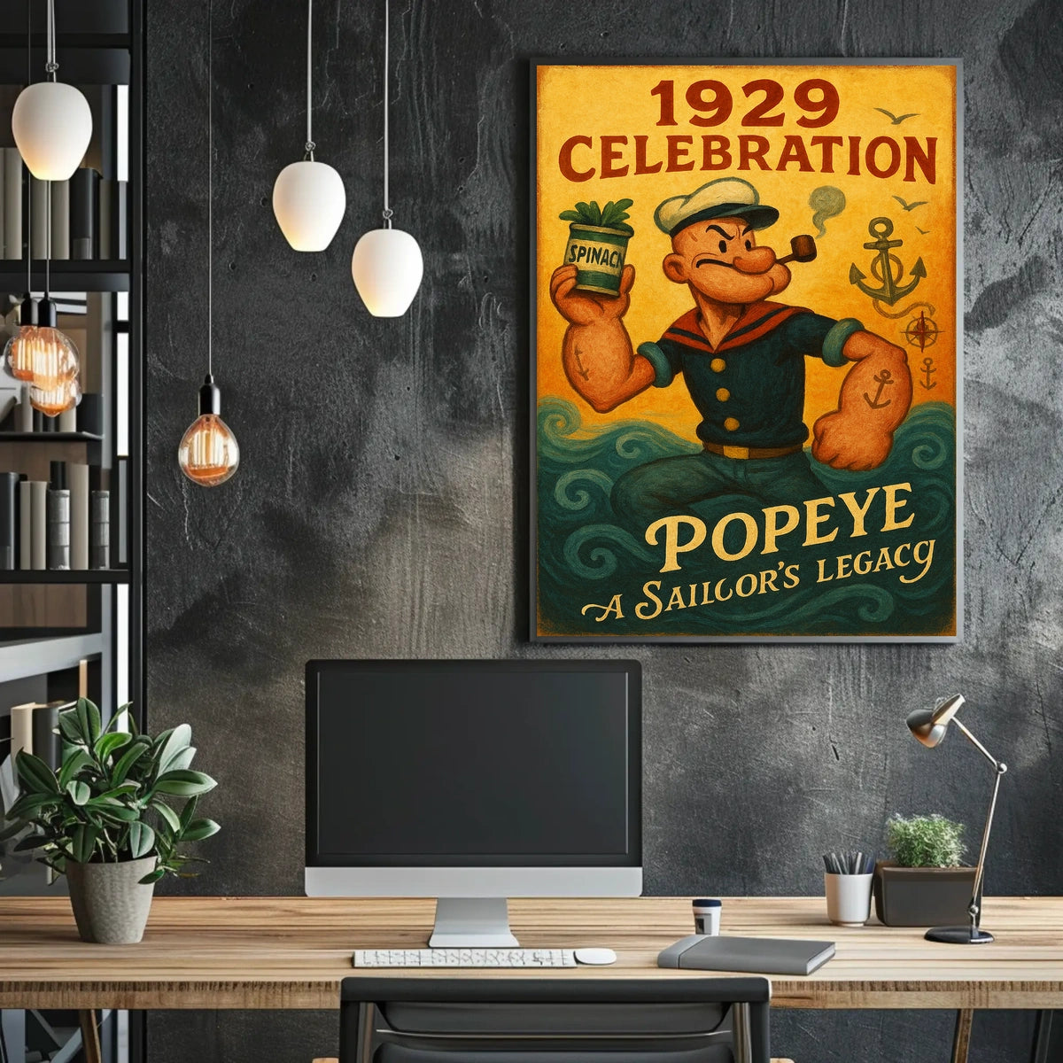 Popeye 1929 Art Poster POP-45