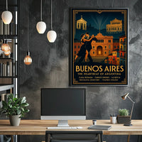 Buenos Aires The Heartbeat of Argentina Poster