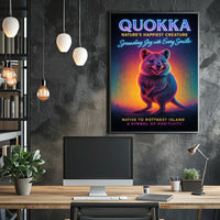 Quokka Natures Happiest Creature Poster