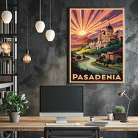 Pasadena Sunrise Poster