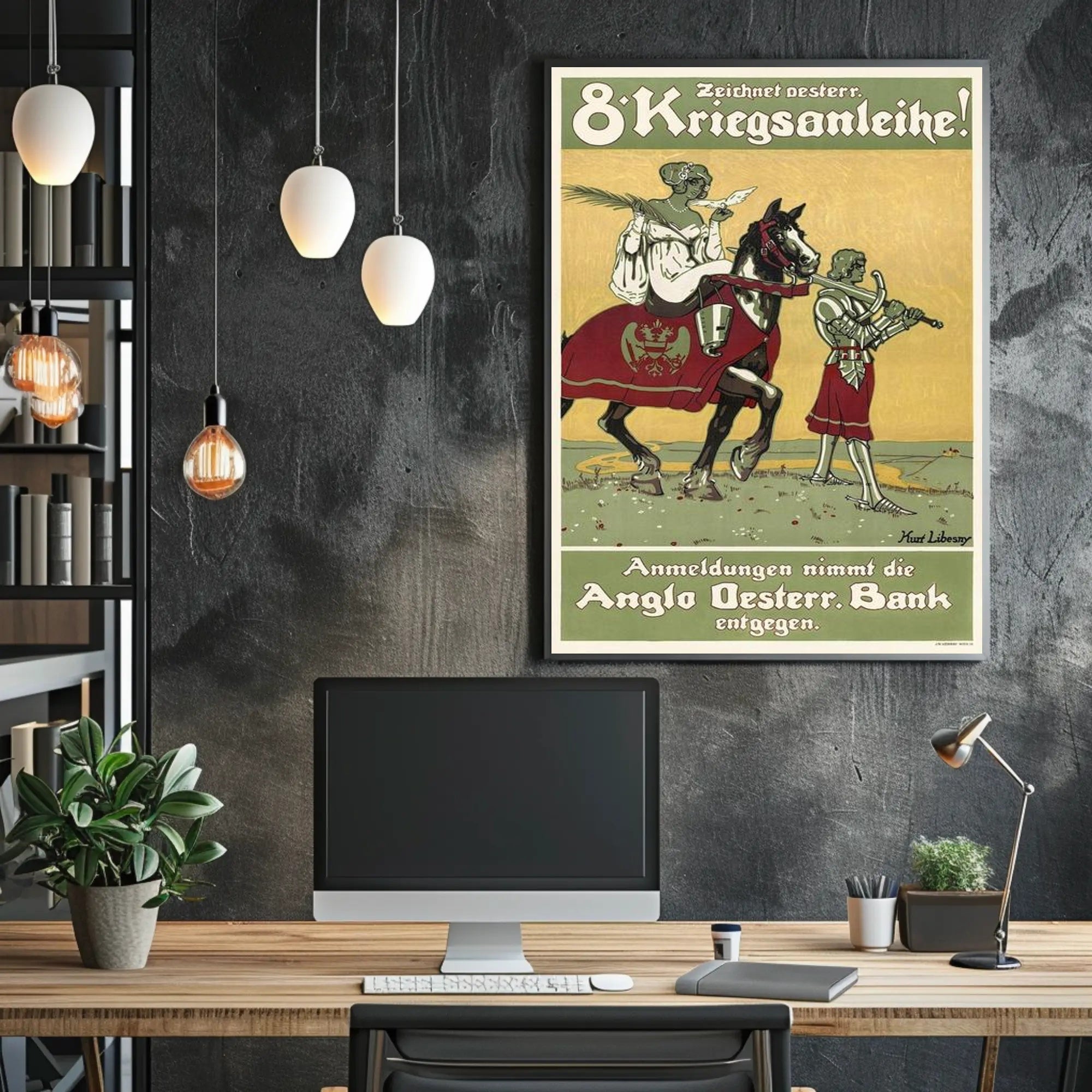 Austrian War Loan Promotion Poster PosterGoat