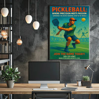 Pickleball Passion Poster