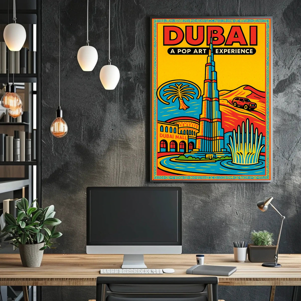 Dubai A Pop Art Experience Poster
