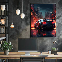 Urban Street Racer Poster PosterGoat