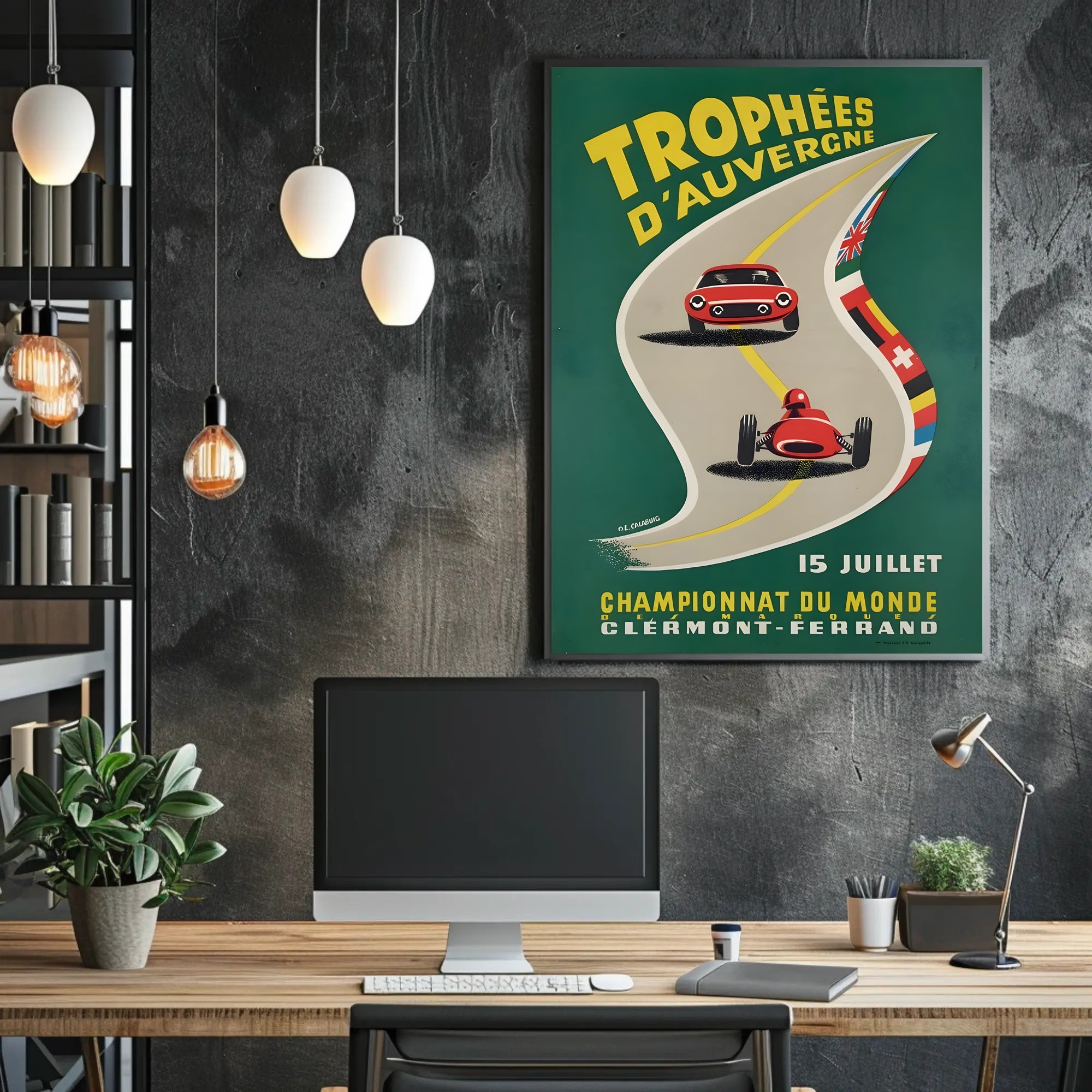 Trophées d'Auvergne Racing Event Poster