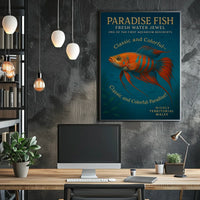 Paradise Fish Fresh Water Jewel Poster
