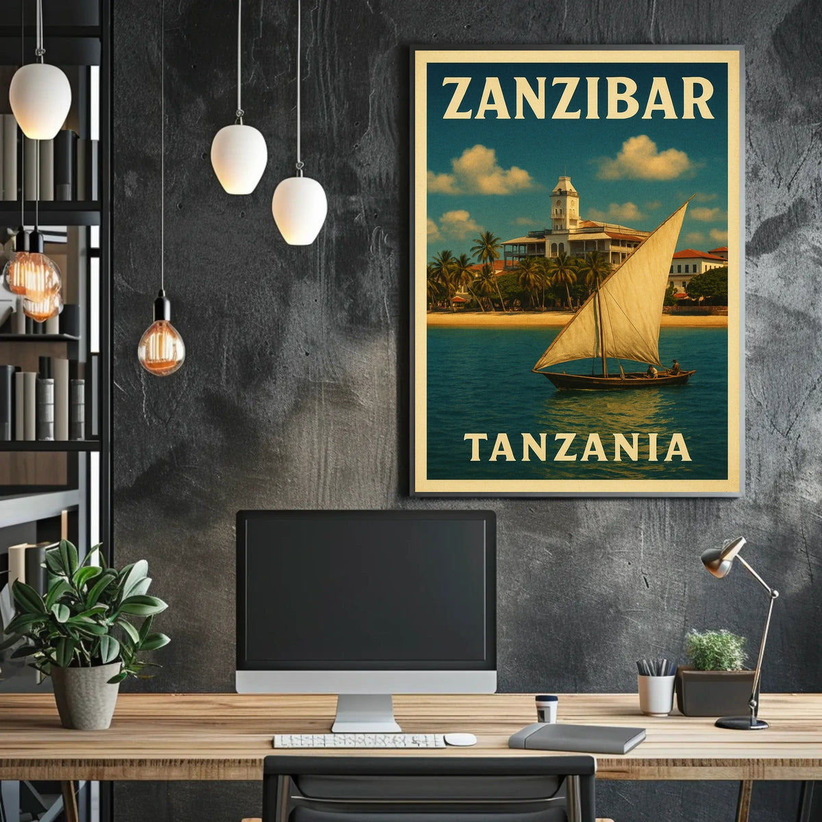 Zanzibar Travel Poster