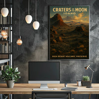 Craters Of The Moon Idaho Poster