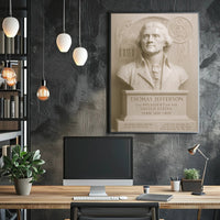 Thomas Jefferson Historical Vintage Presidential Poster