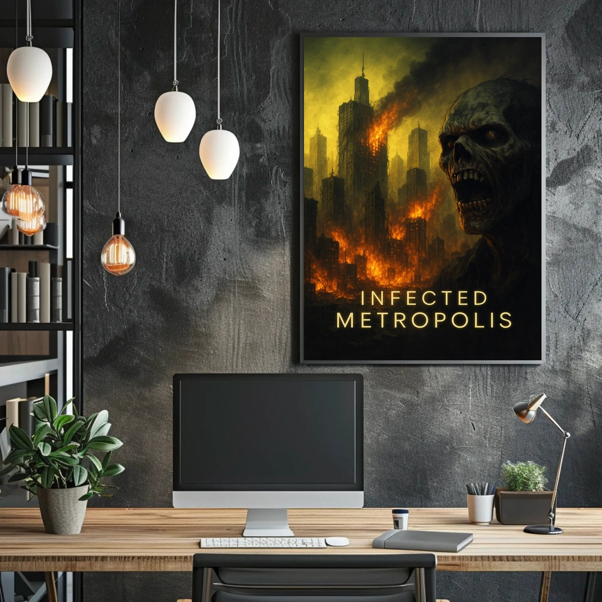 Infected Metropolis Poster