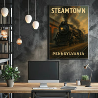 Steamtown Pennsylvania Poster