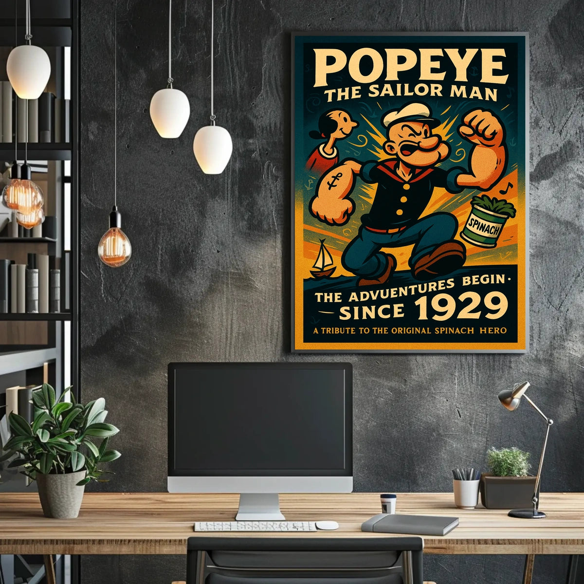 Popeye 1929 Art Poster POP-16