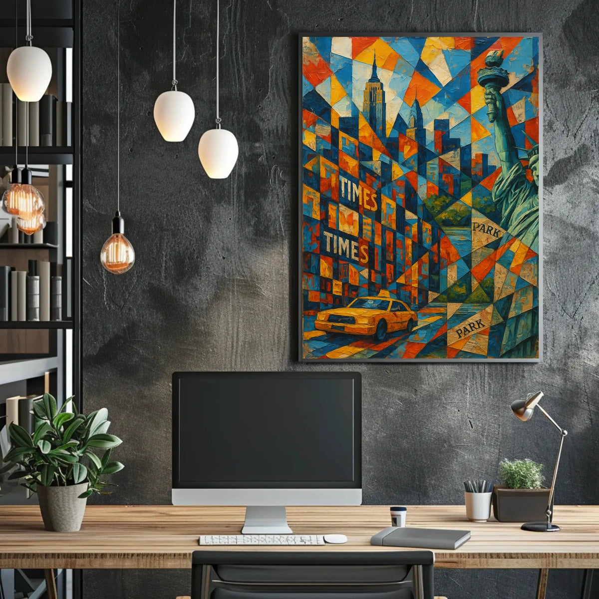 New York City Kaleidoscope Poster