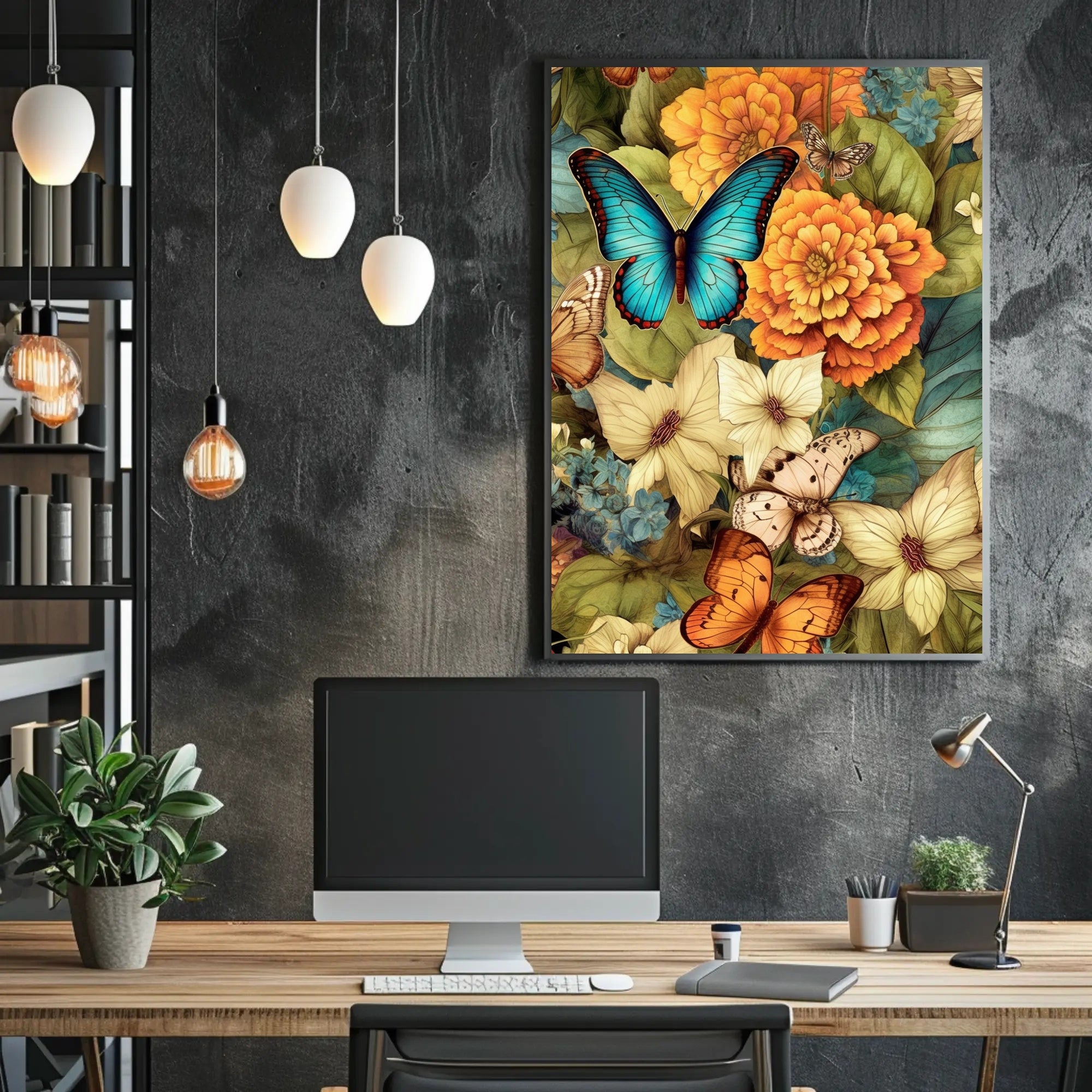 Vibrant Nature Symphony Poster