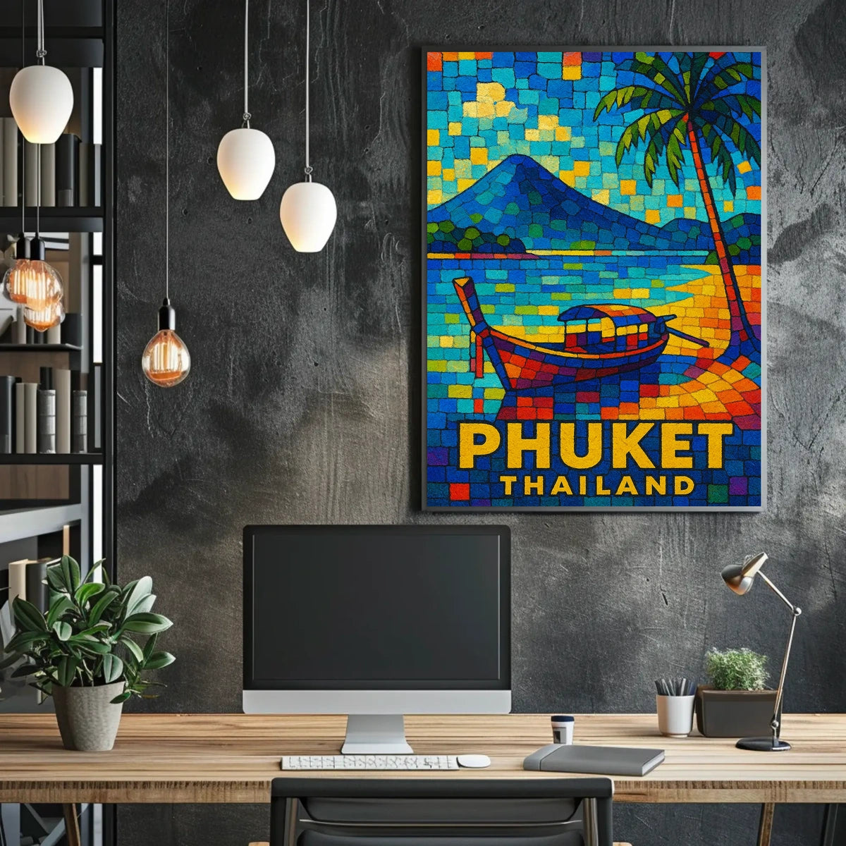 Phuket Thailand A Vibrant Escape Poster