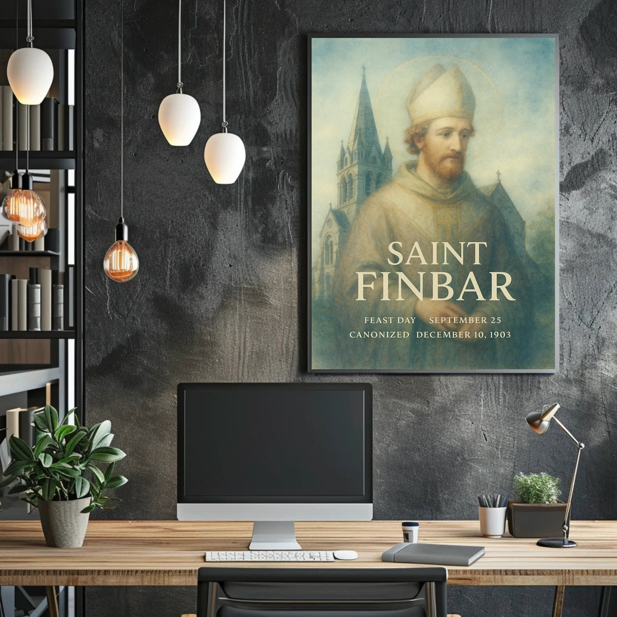 Saint Finbar Poster