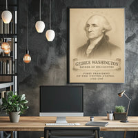 George Washington 1st President Poster