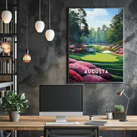 Serene Augusta Golf Course Art - Sports Poster