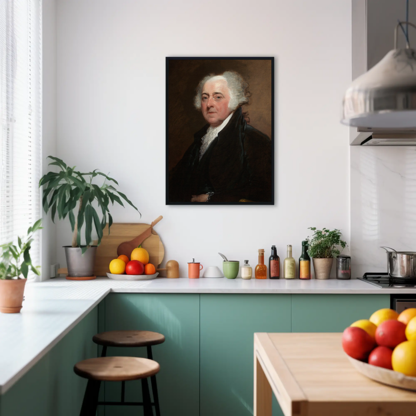 John Adams 2nd President Of The United States Photo