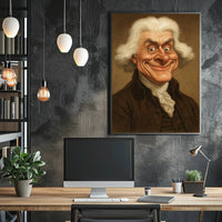 Thomas Jefferson Caricature Poster PosterGoat