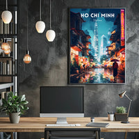 Ho Chi Minh Cityscape Poster