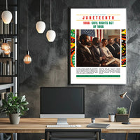 Civil Rights Act 1866 Empowerment Historical or Presidential Poster