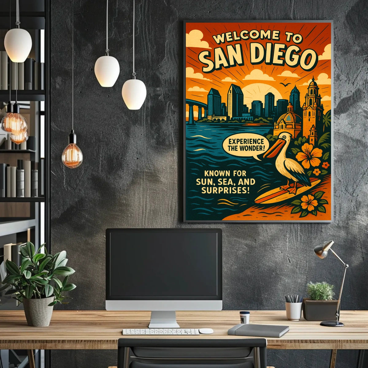 Welcome To San Diego Poster