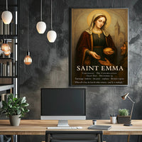 Saint Emma Poster PosterGoat