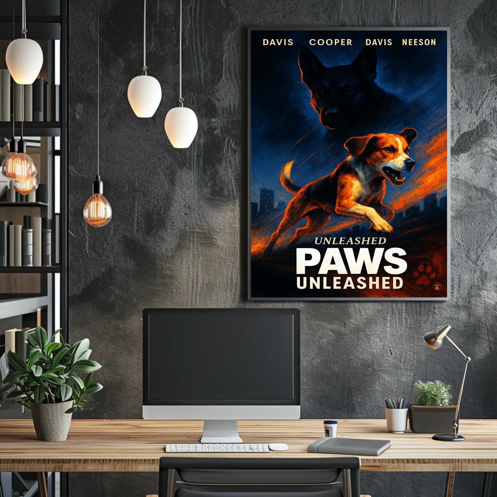 Paws Unleashed Poster PosterGoat
