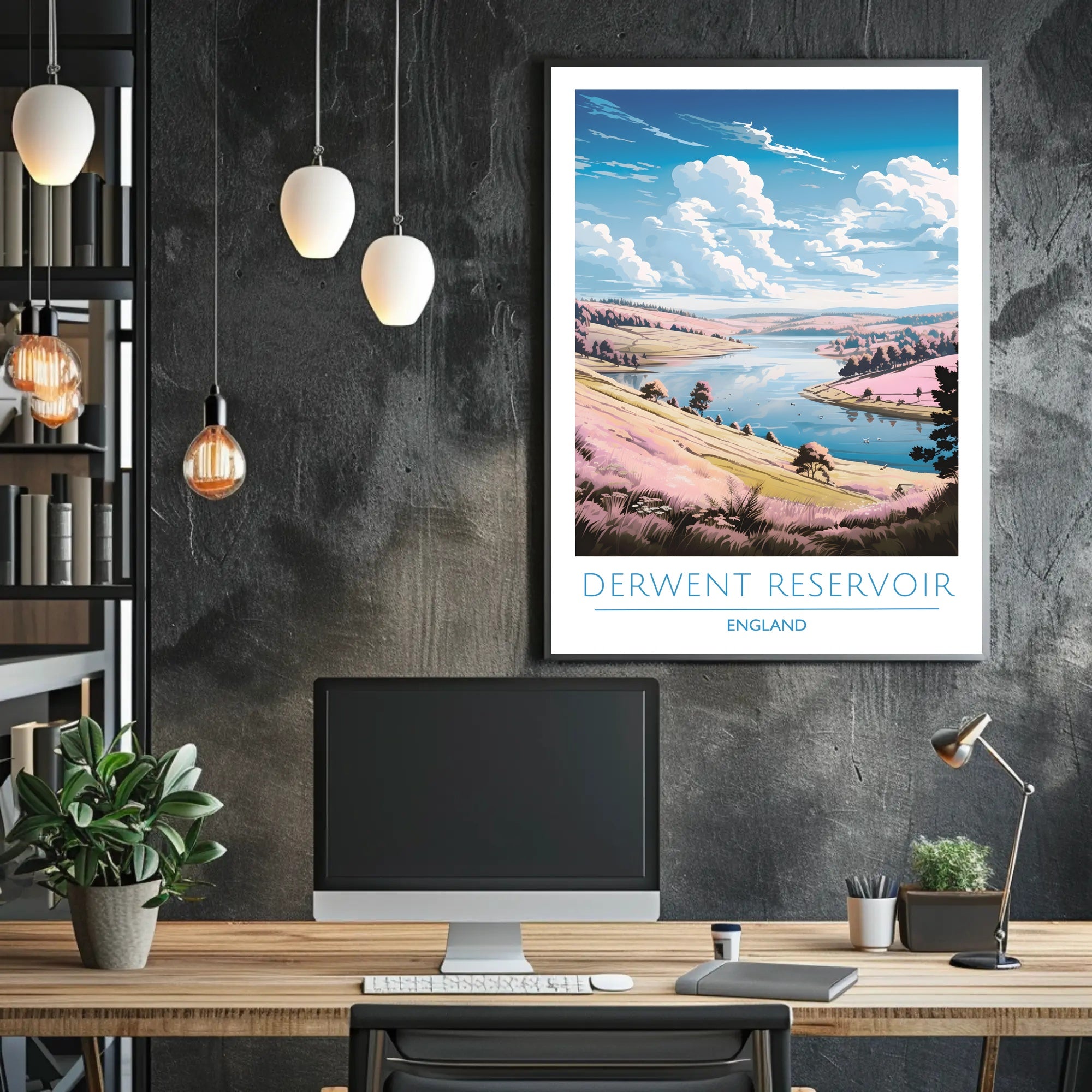 Derwent Reservoir Poster