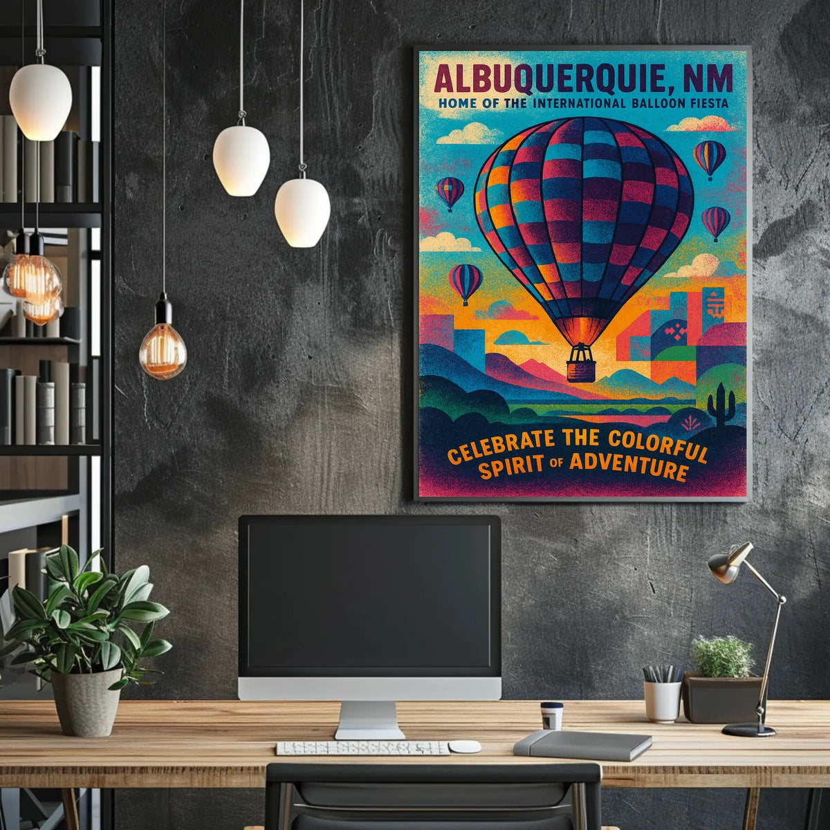 Albuquerque Balloon Fiesta Poster