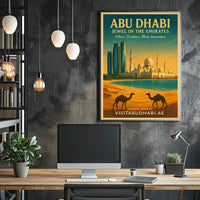Abu Dhabi's Jewel Tradition Meets Innovation Travel Poster
