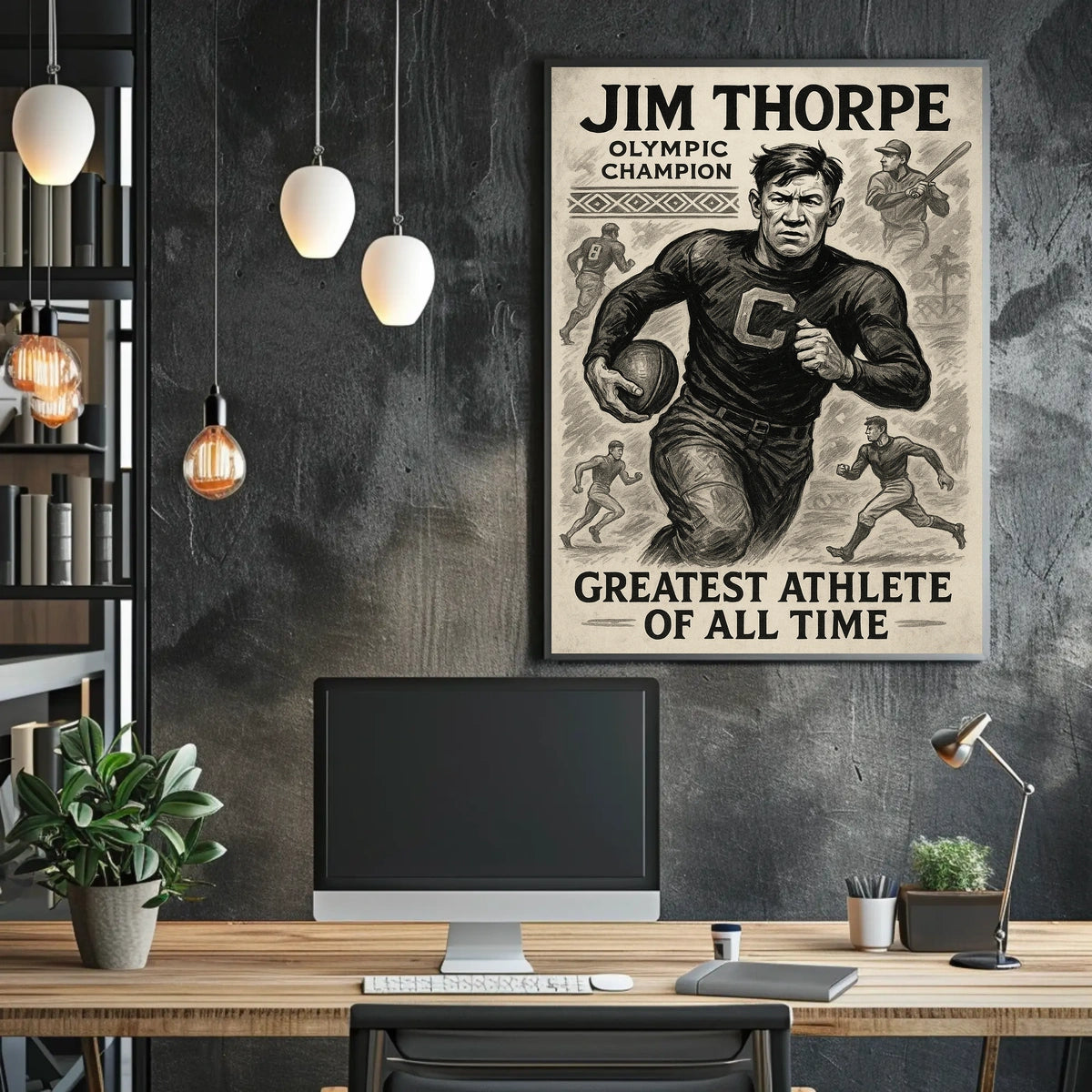 Celebrating an Icon Greatest Athlete of All Time Poster