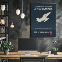 McDonnell Douglas A-4KU Skyhawk Military Recruitment Poster PosterGoat