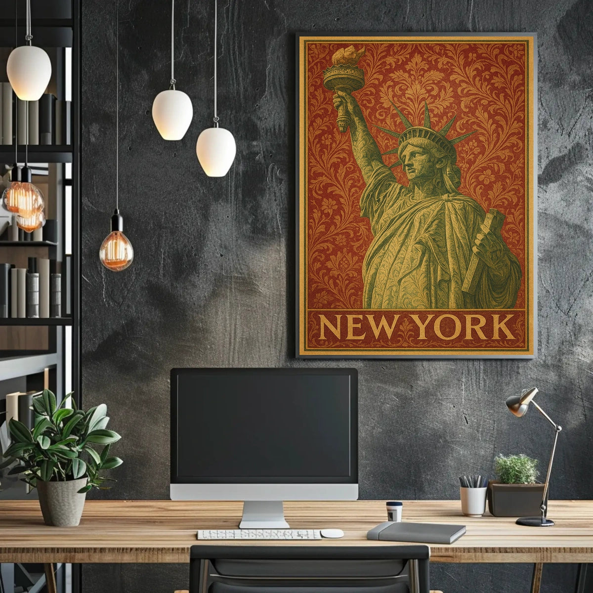 New York Statue Of Liberty Poster